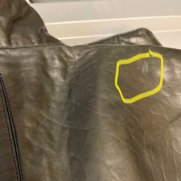 Marc Buchanan Pelle Pelle Vintage European Leather Longline Coat - Picture 3 of 16